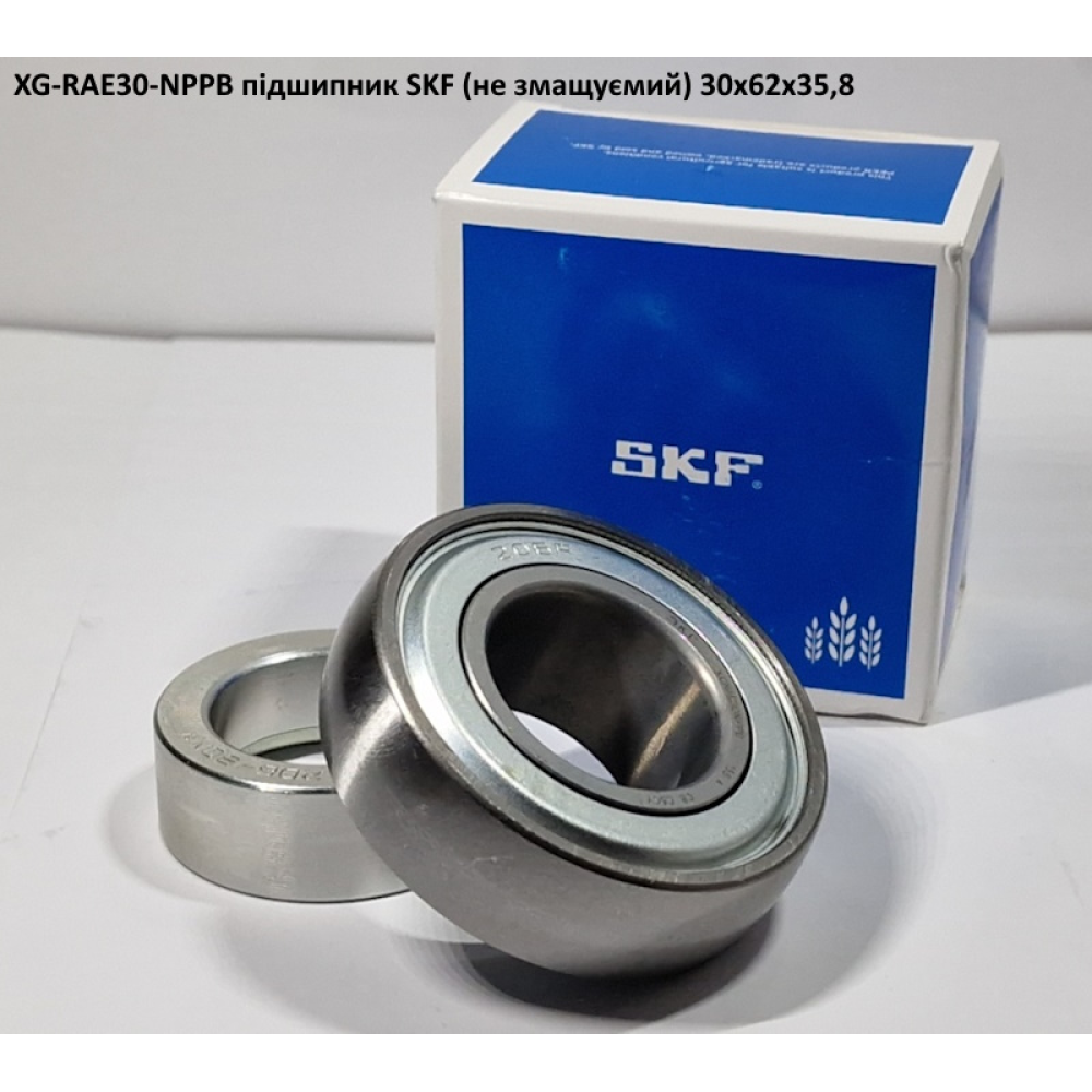 RAE30NPPB підшипник SKF (не змащуємий) 30x62x35,8