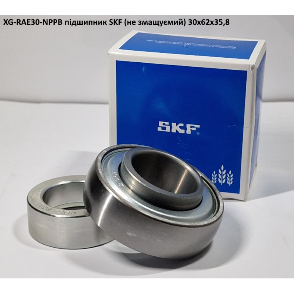 RAE30NPPB підшипник SKF (не змащуємий) 30x62x35,8