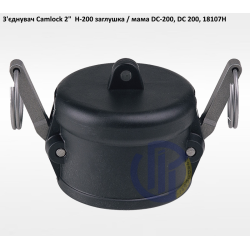 2" з'єднувач Camlock 2" H-200 мама заглушка