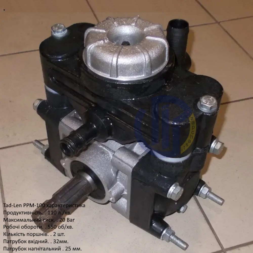  Запчастини на насос Tad-Len PPM-100