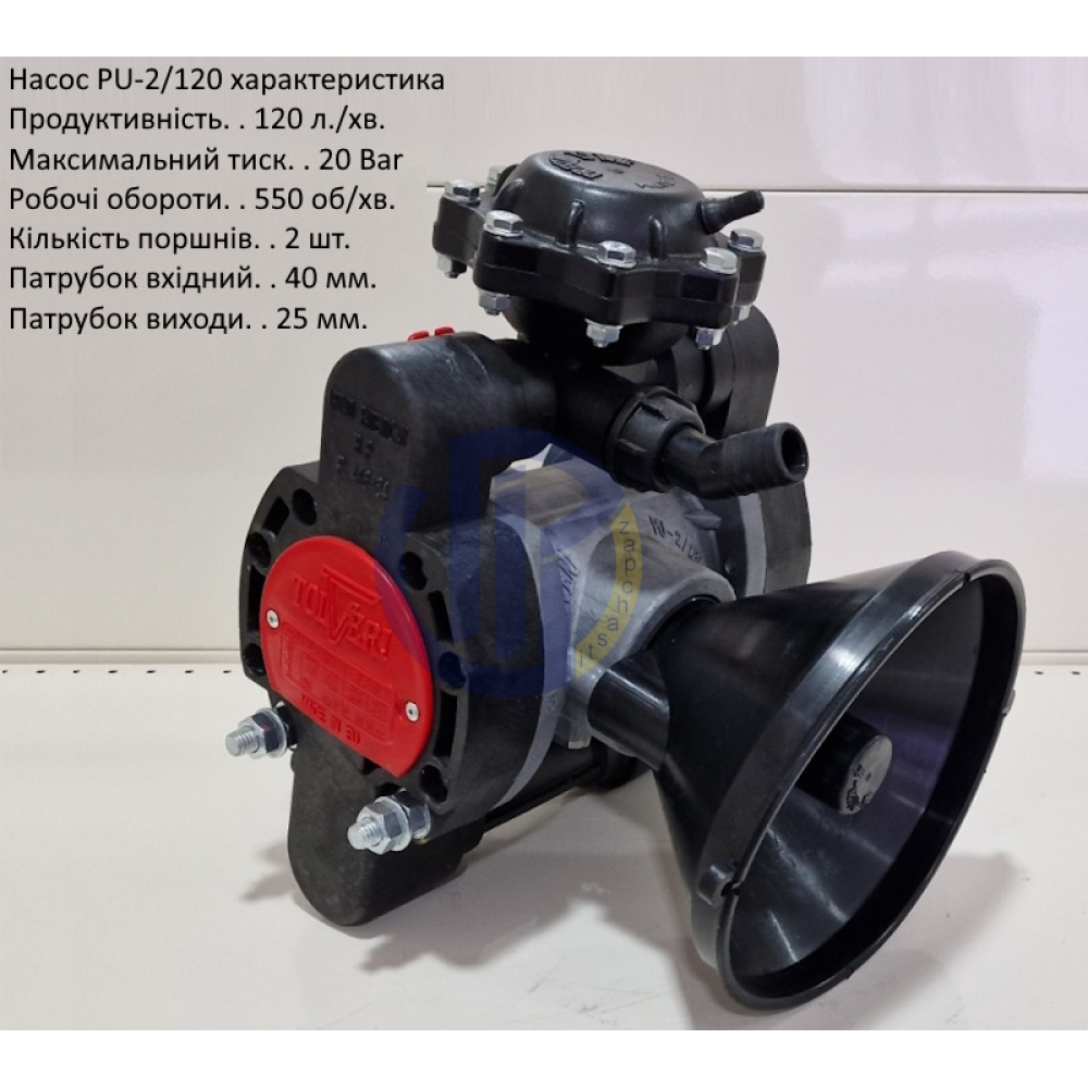  Насос Tolveri PU-120 на штангу 10-16м