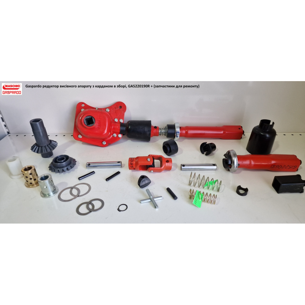 Вал редуктора G22270452 Gaspardo G22270452