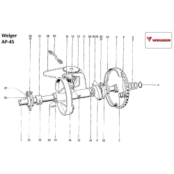 Запчасти Welger AP-45