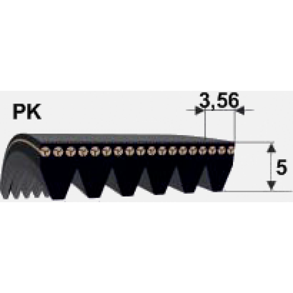 Ремінь полікліновий 6PK