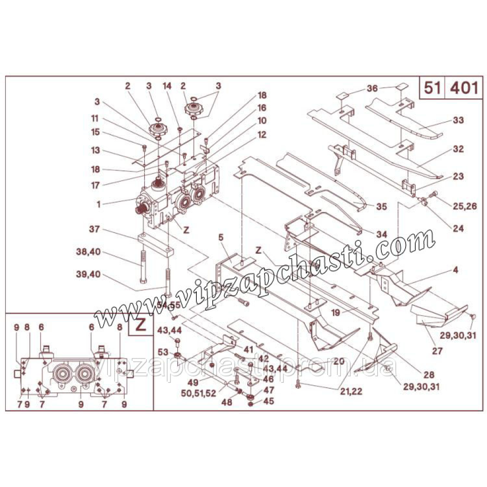Зірочка Z-10 на шліцах Geringhoff Mais Star 032030