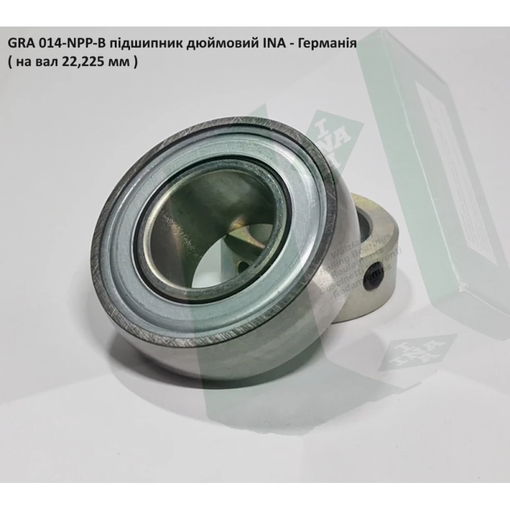 GRA 014-NPP-B підшипник дюймовий INA - Германія ( на вал 22,225 мм )