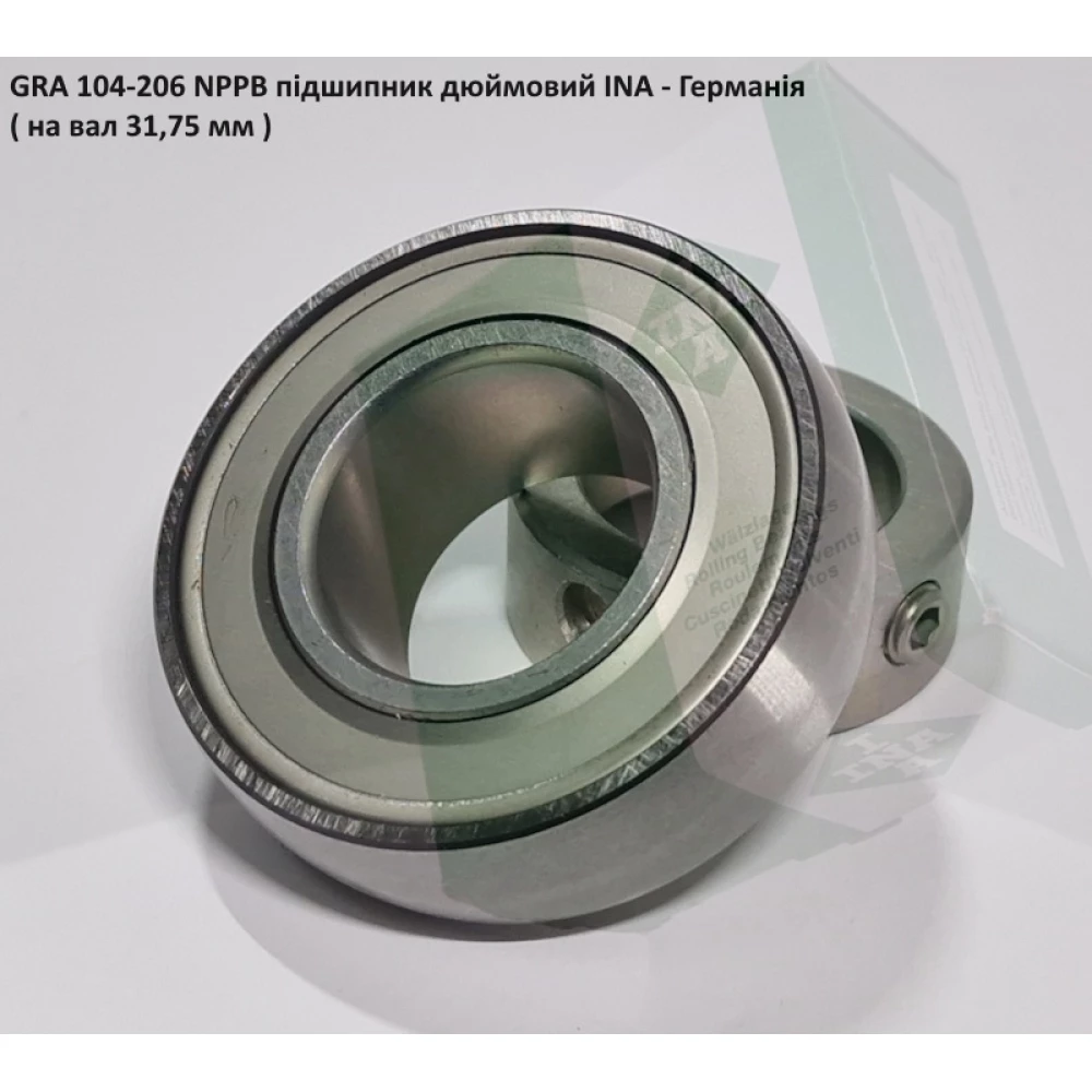 GRA 104-206 NPPB підшипник дюймовий INA - Германія ( на вал 31,75 мм )