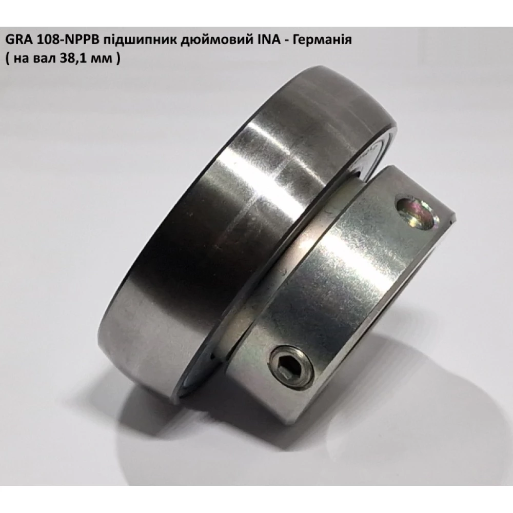 GRA 108-NPPB підшипник дюймовий INA - Германія ( на вал 38,1 мм )