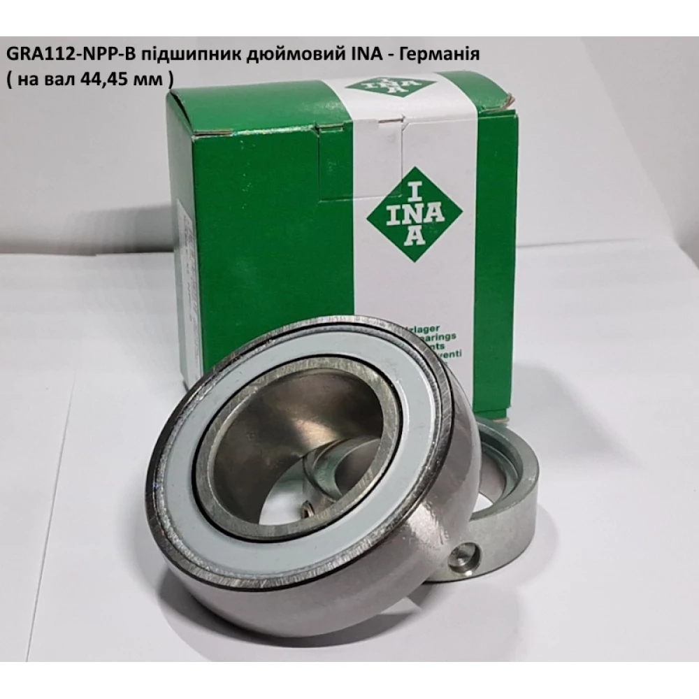 GRA 112-NPPB підшипник дюймовий INA - Германія ( на вал 44,45 мм )