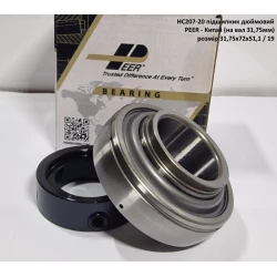 HC207-20 підшипник дюймовий PEER - Китай (на вал 31,75мм)
