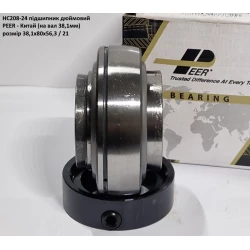 HC208-24 підшипник дюймовий PEER - Китай (на вал 38,1мм)