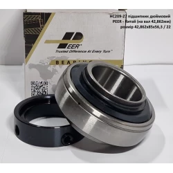 HC209-27 підшипник дюймовий PEER - Китай (на вал 42,862мм)