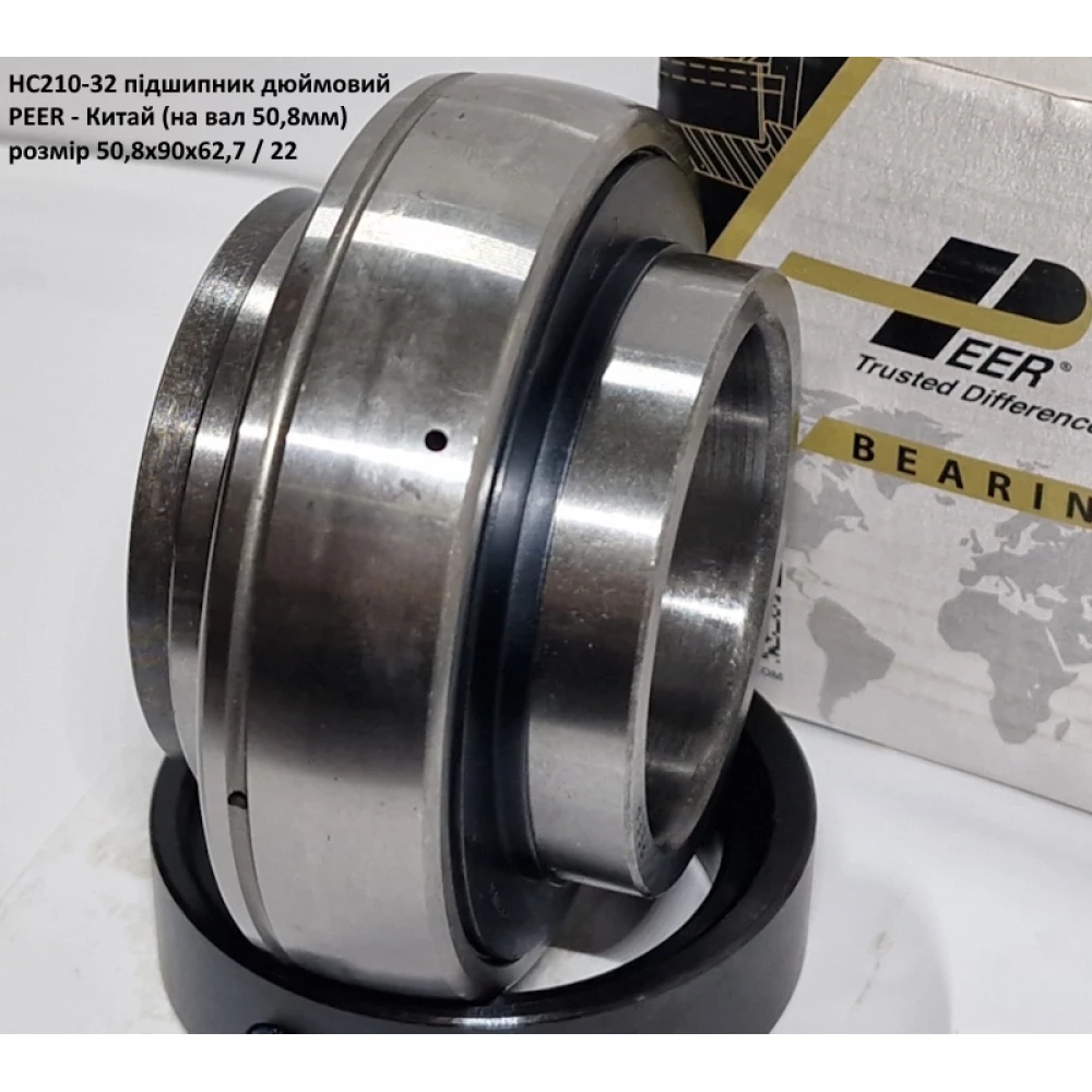 HC210-32 підшипник дюймовий PEER - Китай (на вал 50,8мм)