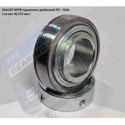 GRA107-NPPB підшипник дюймовий PFI - США ( на вал 36,513 мм )