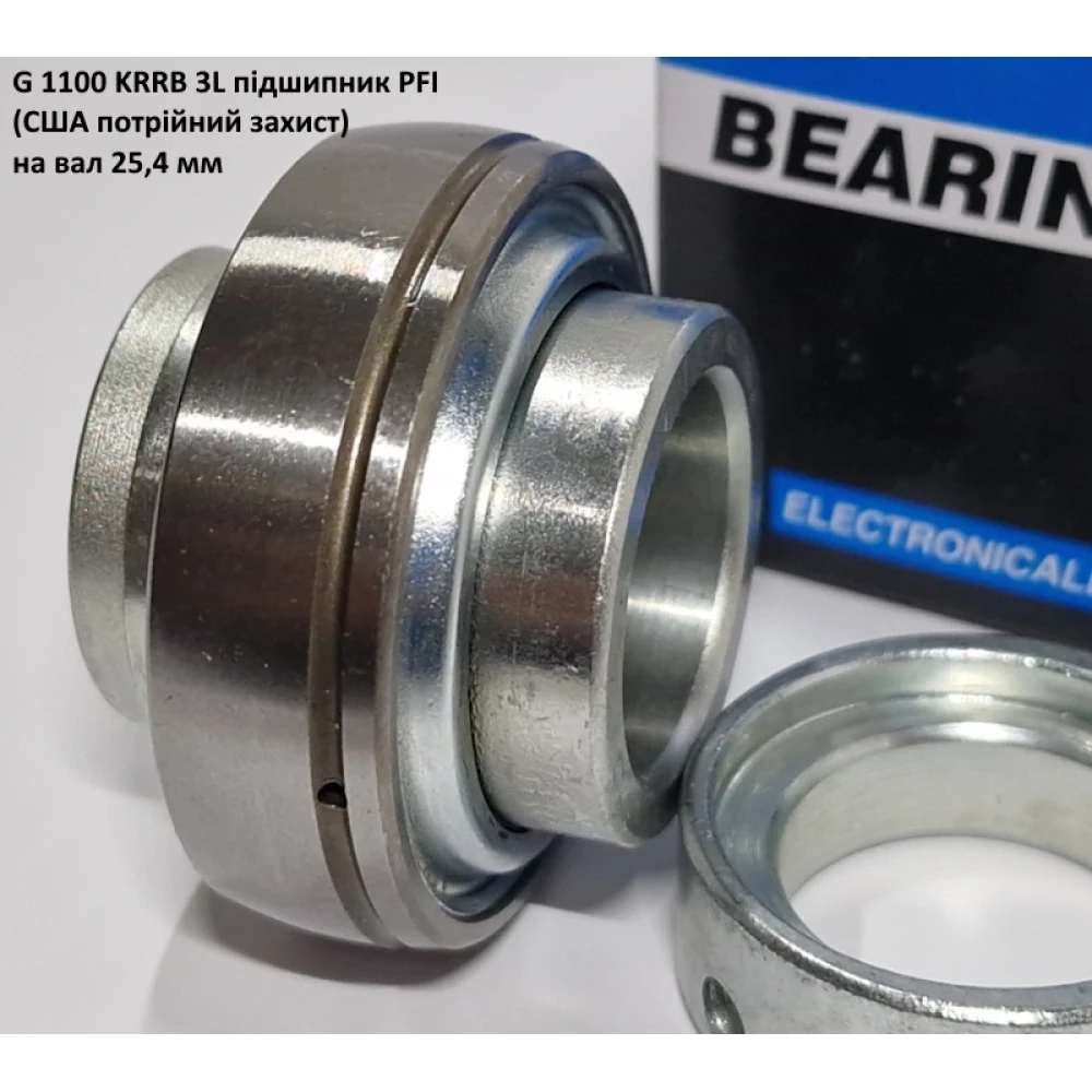 G 1100 KRRB 3L підшипник дюймовий PFI (США потрійний захист - на вал 25,4мм) 
