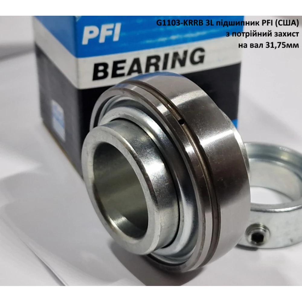 G 1103 KRRB 3L підшипник дюймовий PFI (США потрійний захист - на вал 30,163мм)