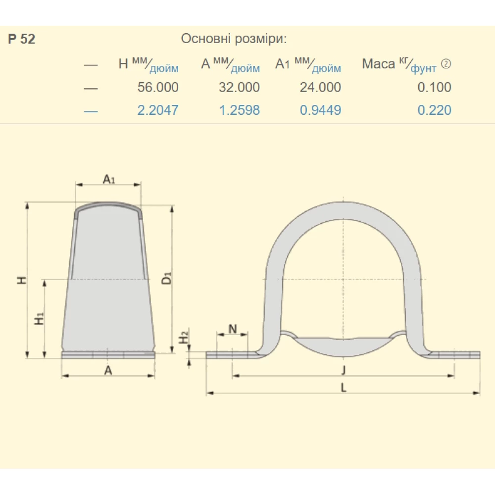 P52 корпус SKF