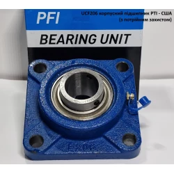 UCF206 корпусний підшипник PTI - США --- ---> (з потрійним захистом)
