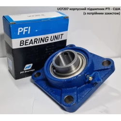 UCF207 корпусний підшипник PTI - США --- ---> (з потрійним захистом)