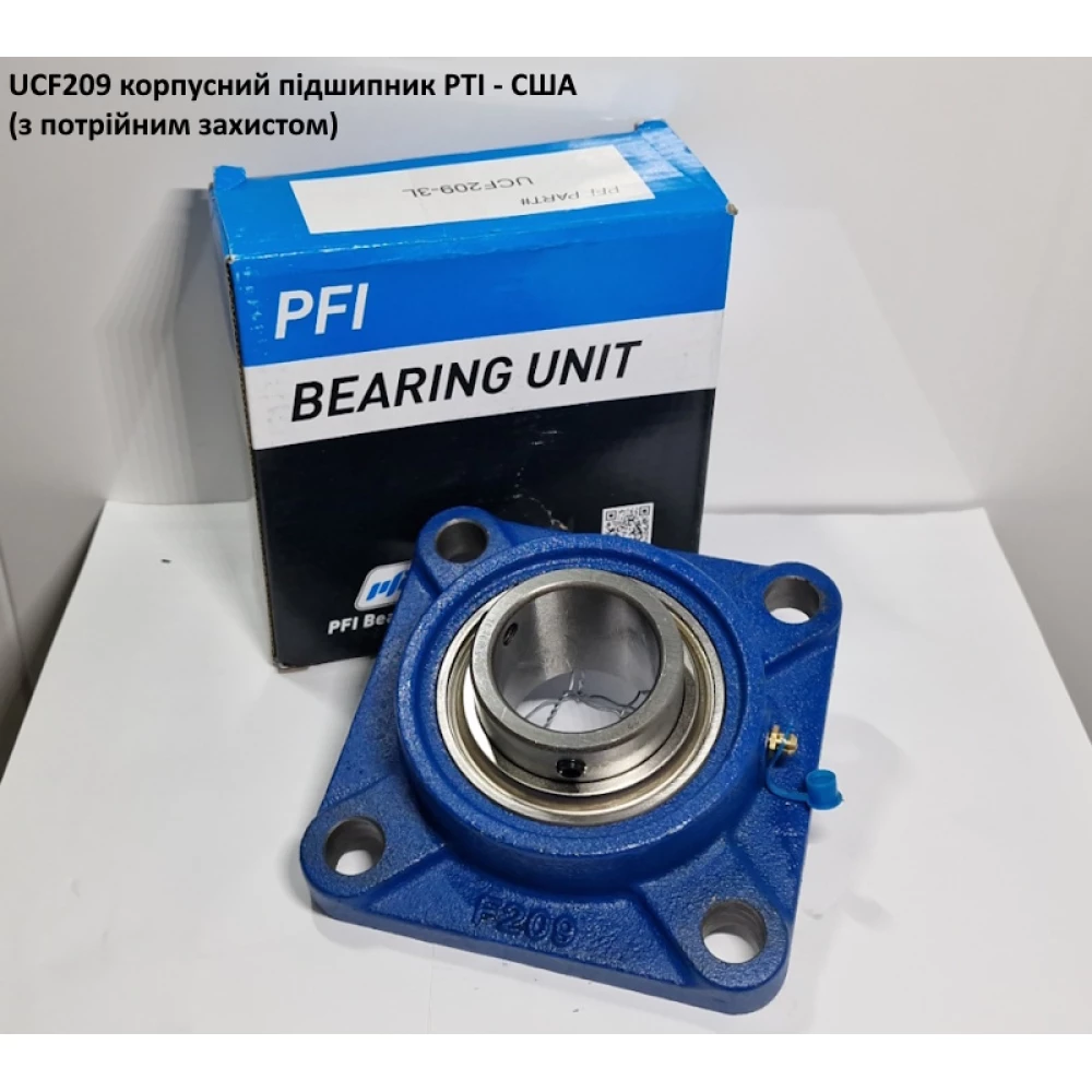 UCF209 корпусний підшипник PTI - США --- ---> (з потрійним захистом)