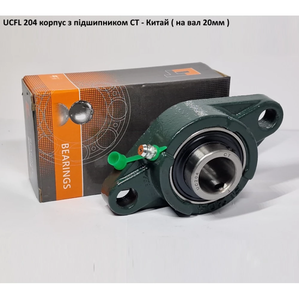 UCFL 204 корпус з підшипником CT - Китай ( на вал 20мм )