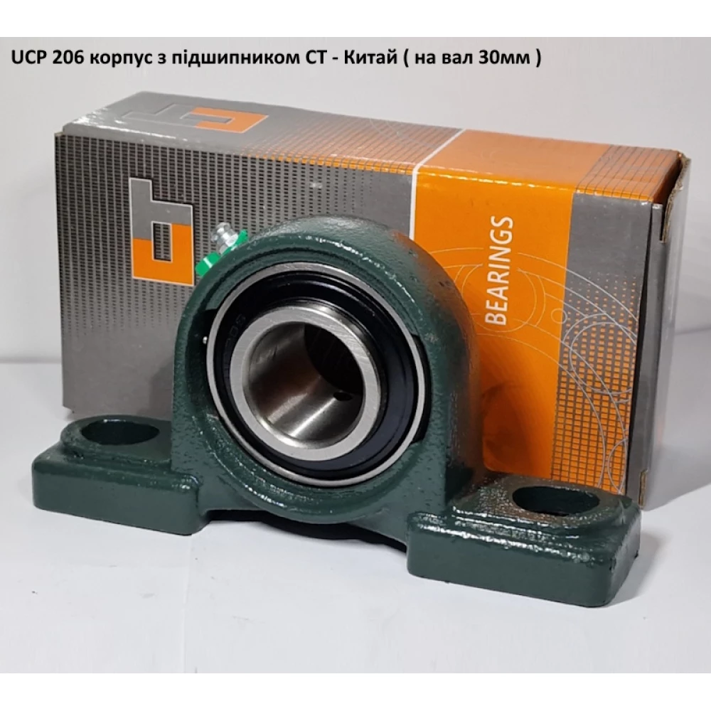 UCP 206 корпус з підшипником CT - Китай ( на вал 30мм )