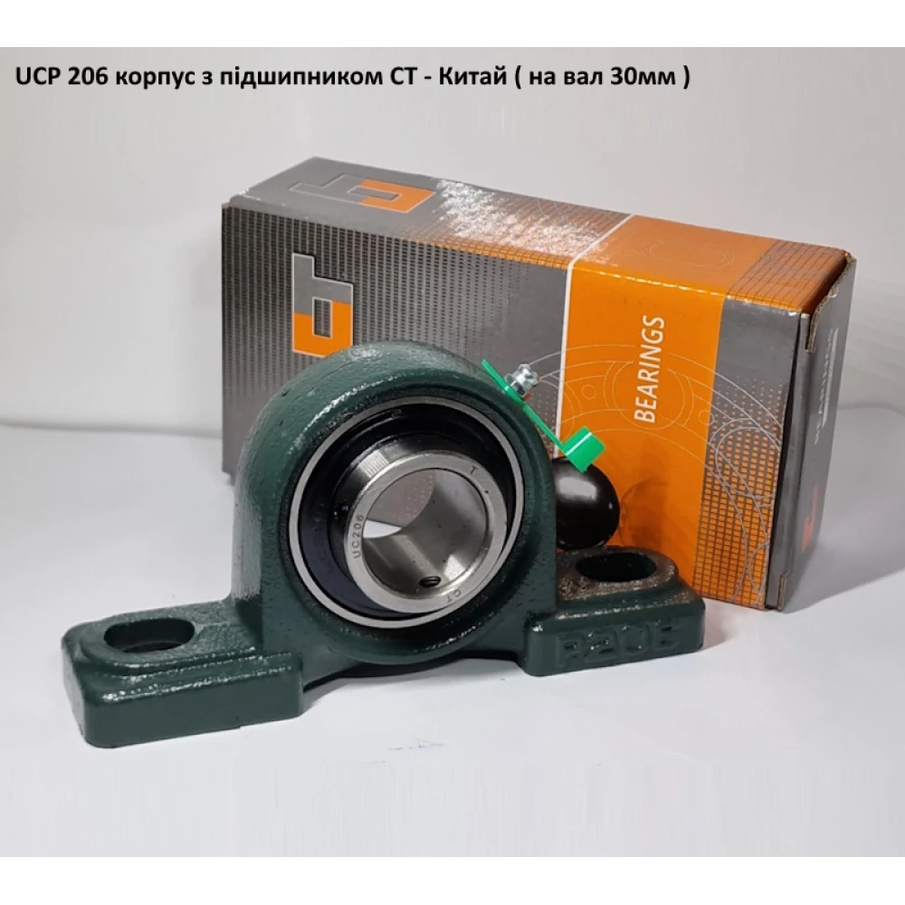 UCP 206 корпус з підшипником CT - Китай ( на вал 30мм )