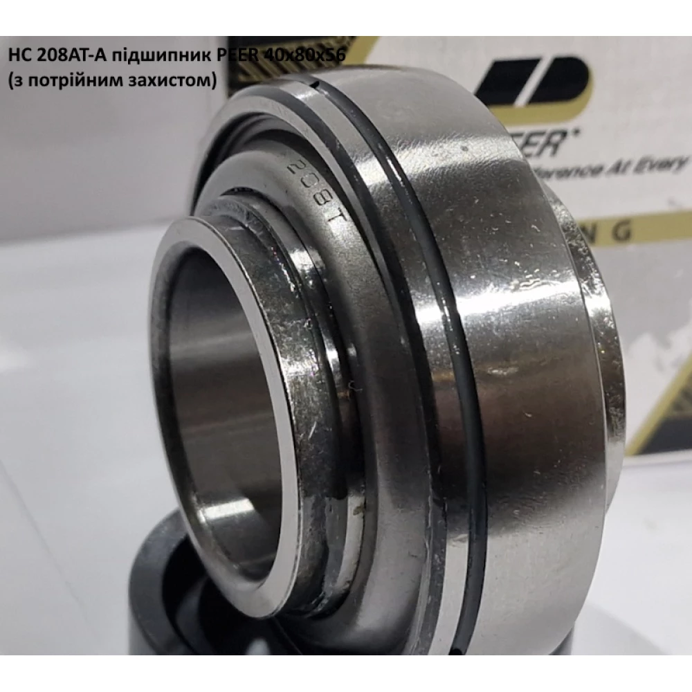 HCN 208AT-A підшипник PEER 40х80х56 (з потрійним захистом)
