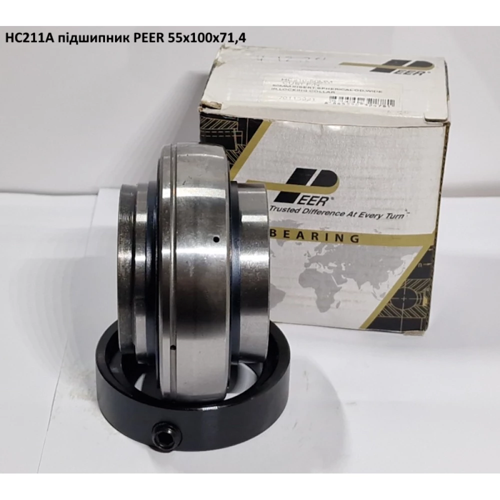 HC211A підшипник PEER 55х100х71,4