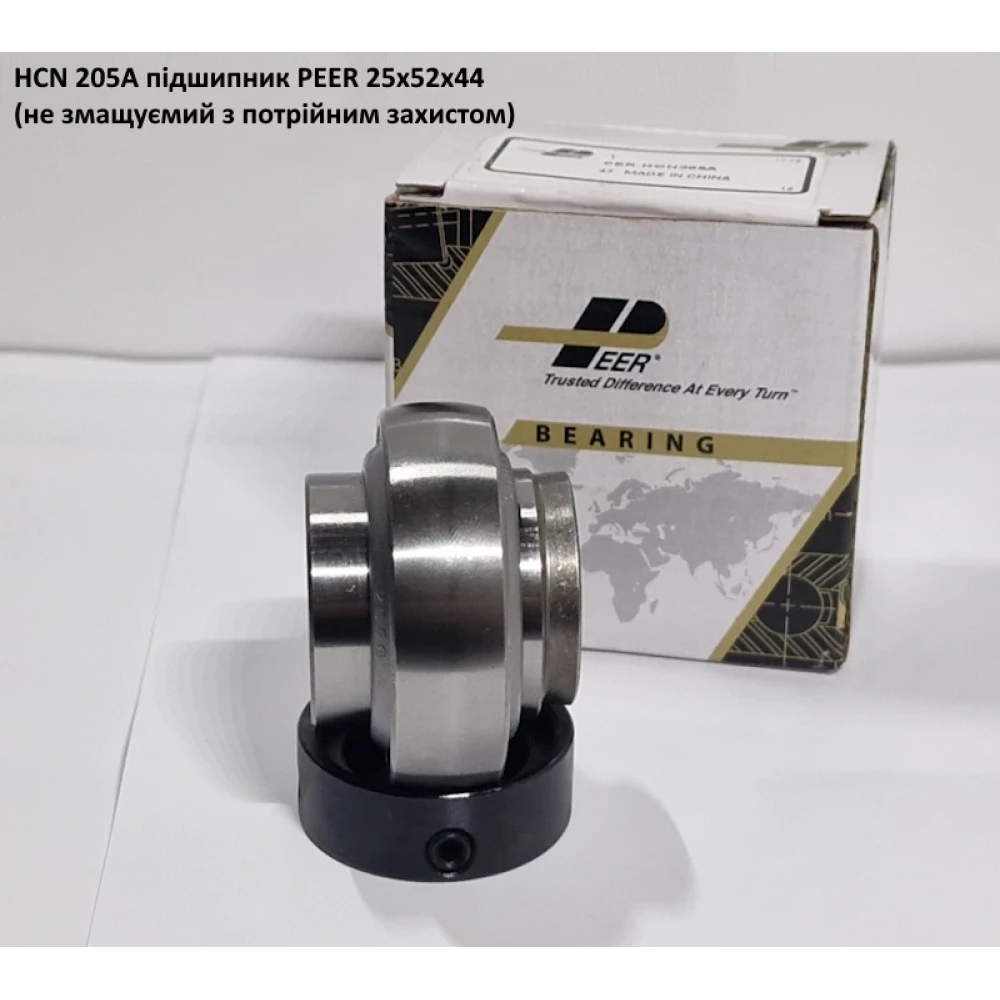 HCN 205A підшипник PEER 25х52х44 (не змащуємий з потрійним захистом)