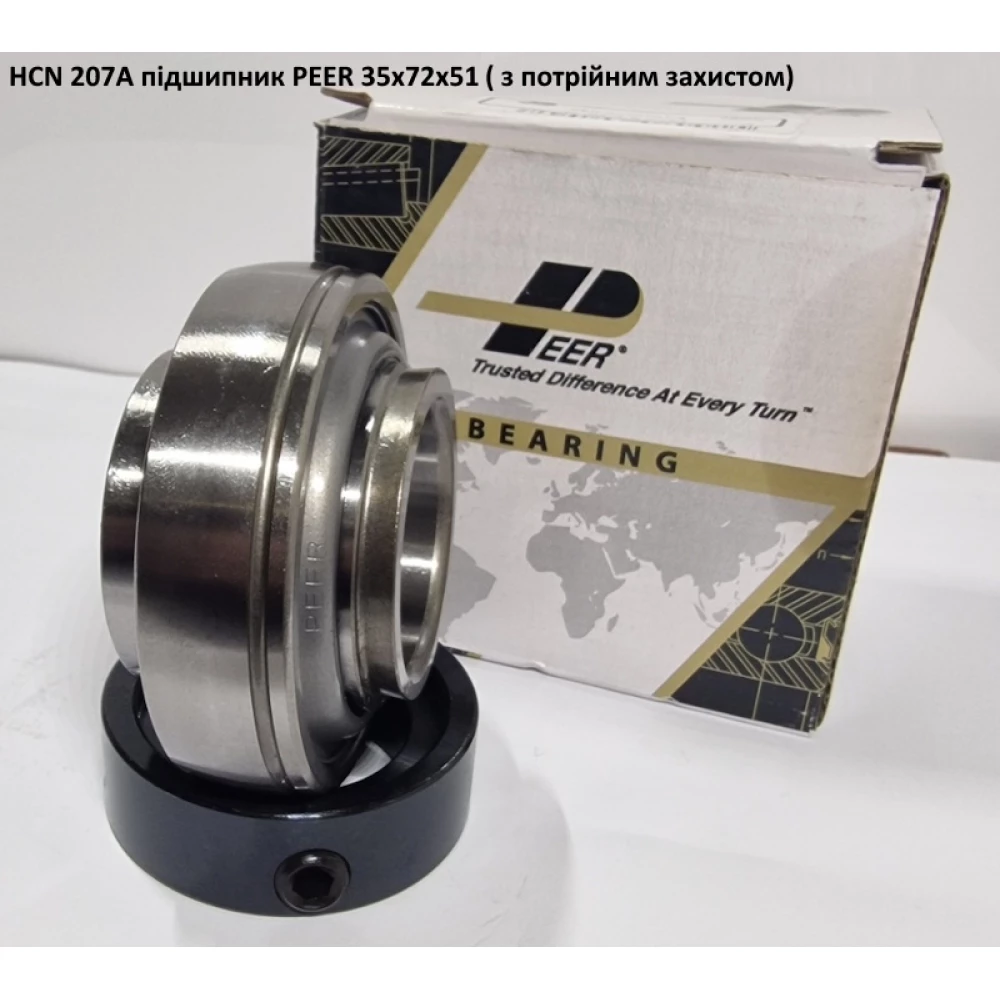HCN 207A підшипник PEER 35х72х51 (з потрійним захистом)