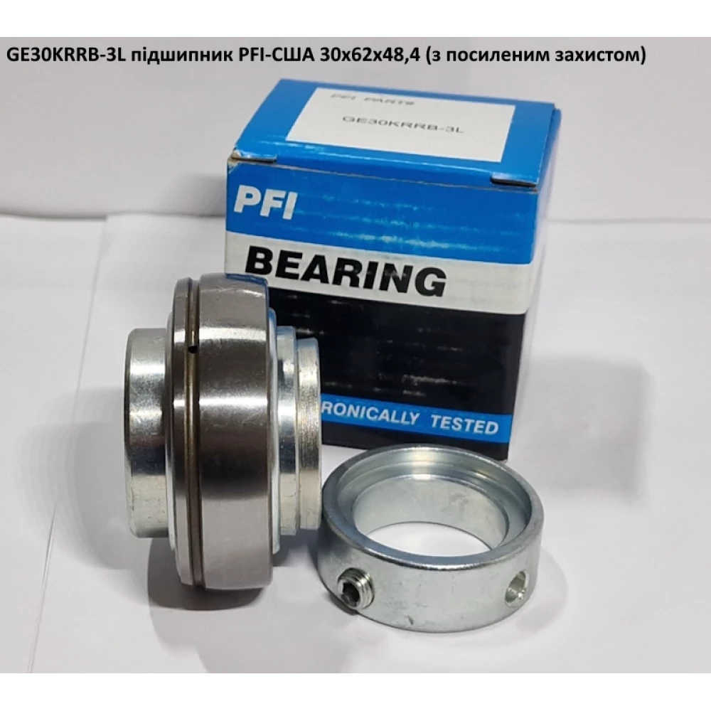 GE30KRRB-3L підшипник PFI-США 30х62х48,4 (з посиленим захистом)