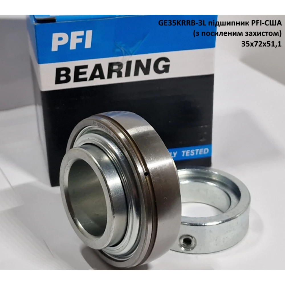 GE35KRRB-3L підшипник PFI-США 35х72х51,1 (з посиленим захистом)