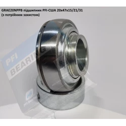 GRAE20NPPB підшипник PFI-США 20х47х15/21/31 (з потрійним захистом) GRAE20NPPB підшипник PFI-США 20х47х15/21/31 (з потрійним захистом)