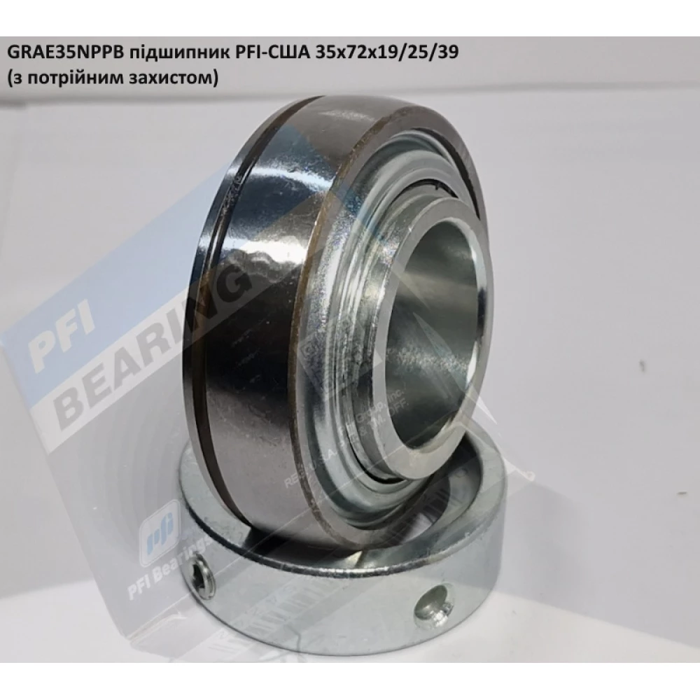 GRAE35NPPB підшипник PFI-США 35x72x19/25/39 (з потрійним захистом)