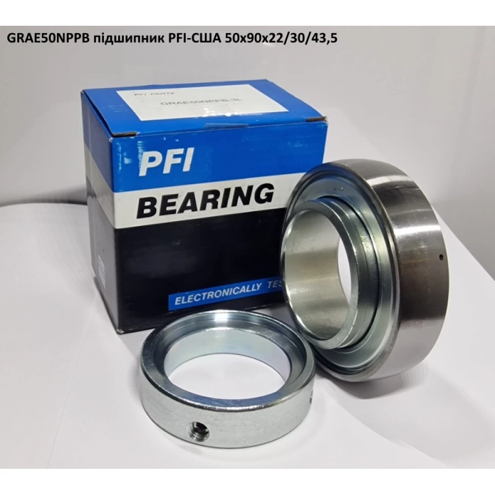 GRAE50NPPB підшипник PFI-США 50х90х22/30/43,5
