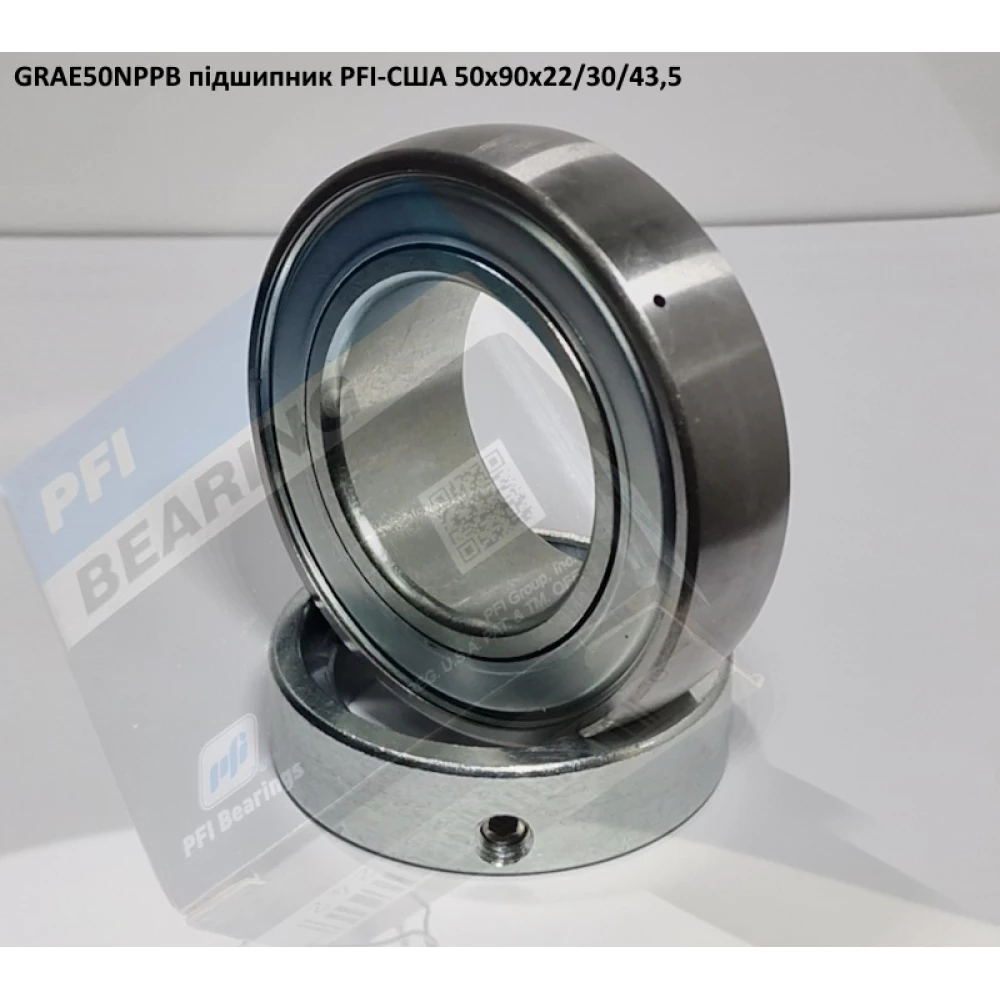 GRAE50NPPB підшипник PFI-США 50х90х22/30/43,5