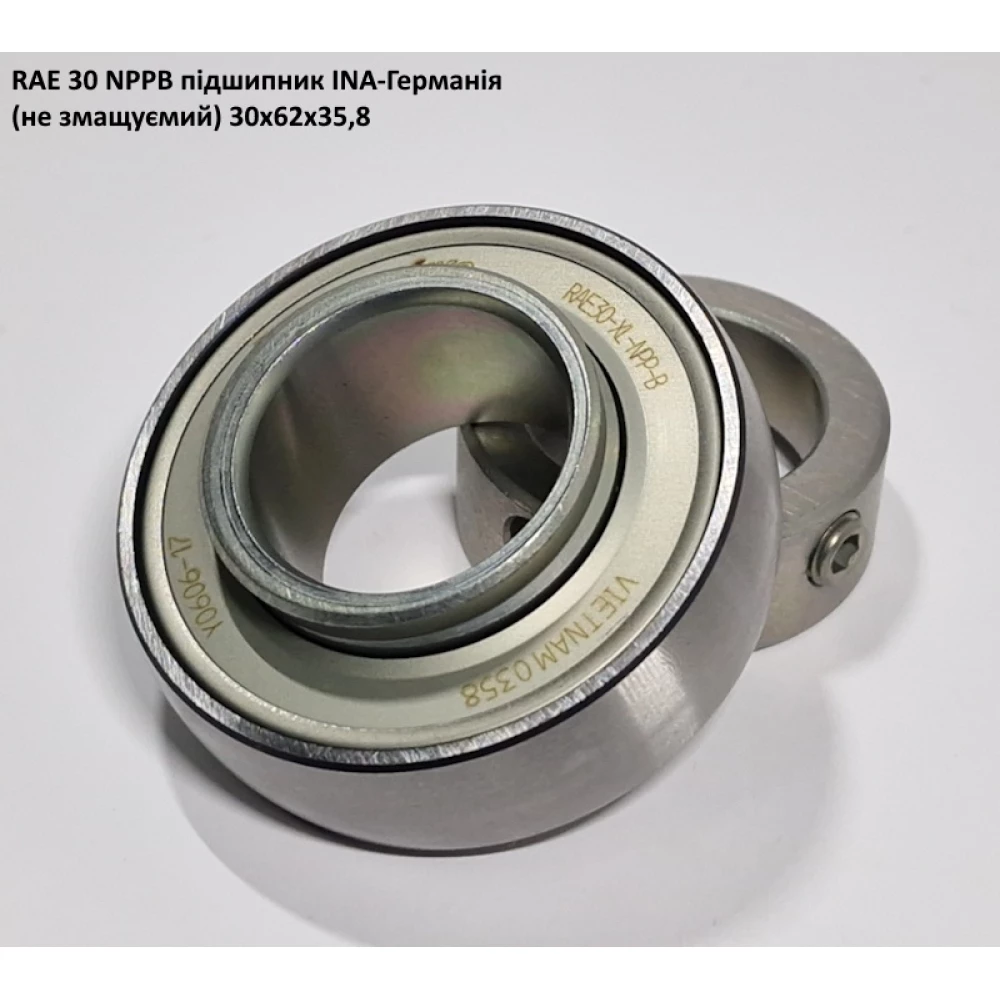 RAE 30 NPPB підшипник INA-Германія (не змащуємий) 30x62x35,8