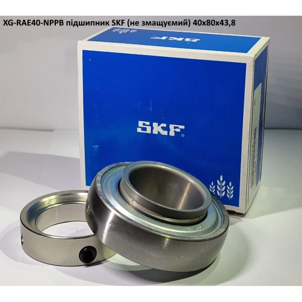 RAE40NPPB підшипник SKF (не змащуємий) 40х80х43,8