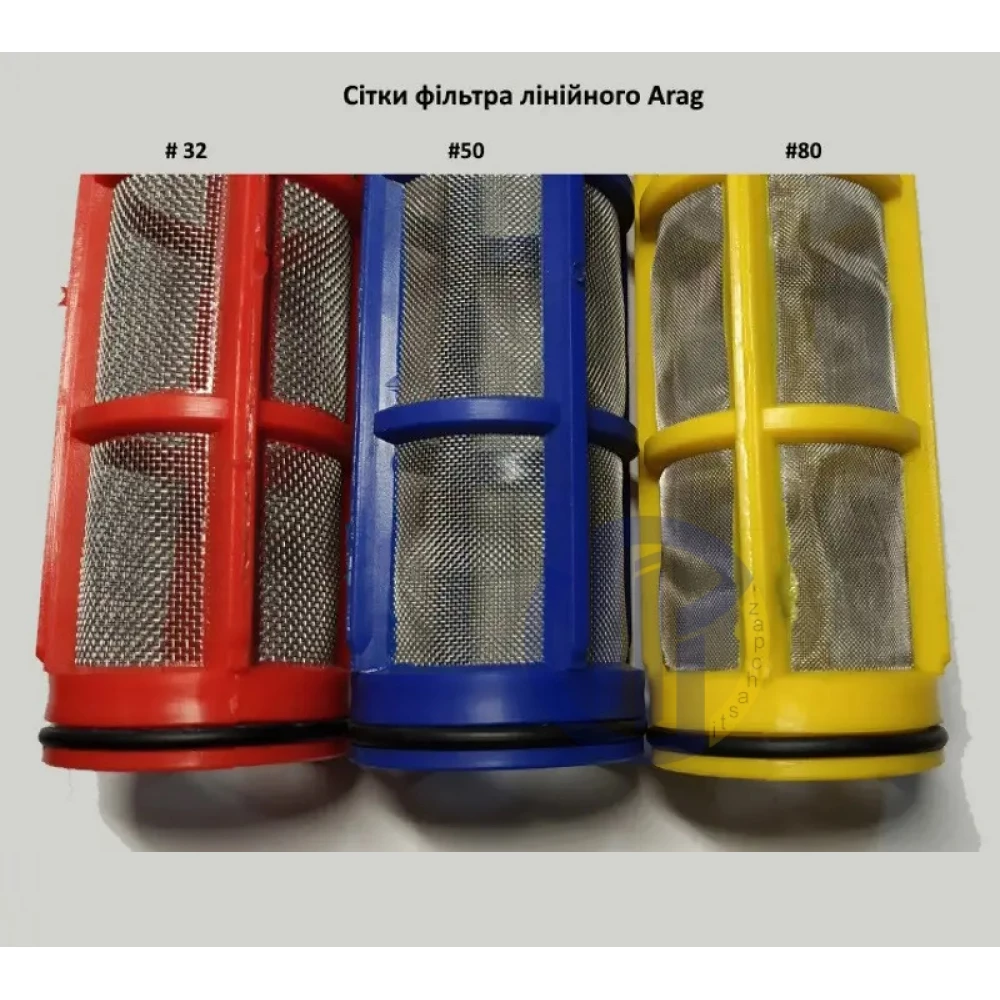 Сітка фільтра 38х122 мм #32 ARAG 3232002.030  (на лінійний фільтр, регулятор тиску)