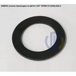 3/4" плоска прокладка на фітінт EPDM 27X39X2,5 G40015