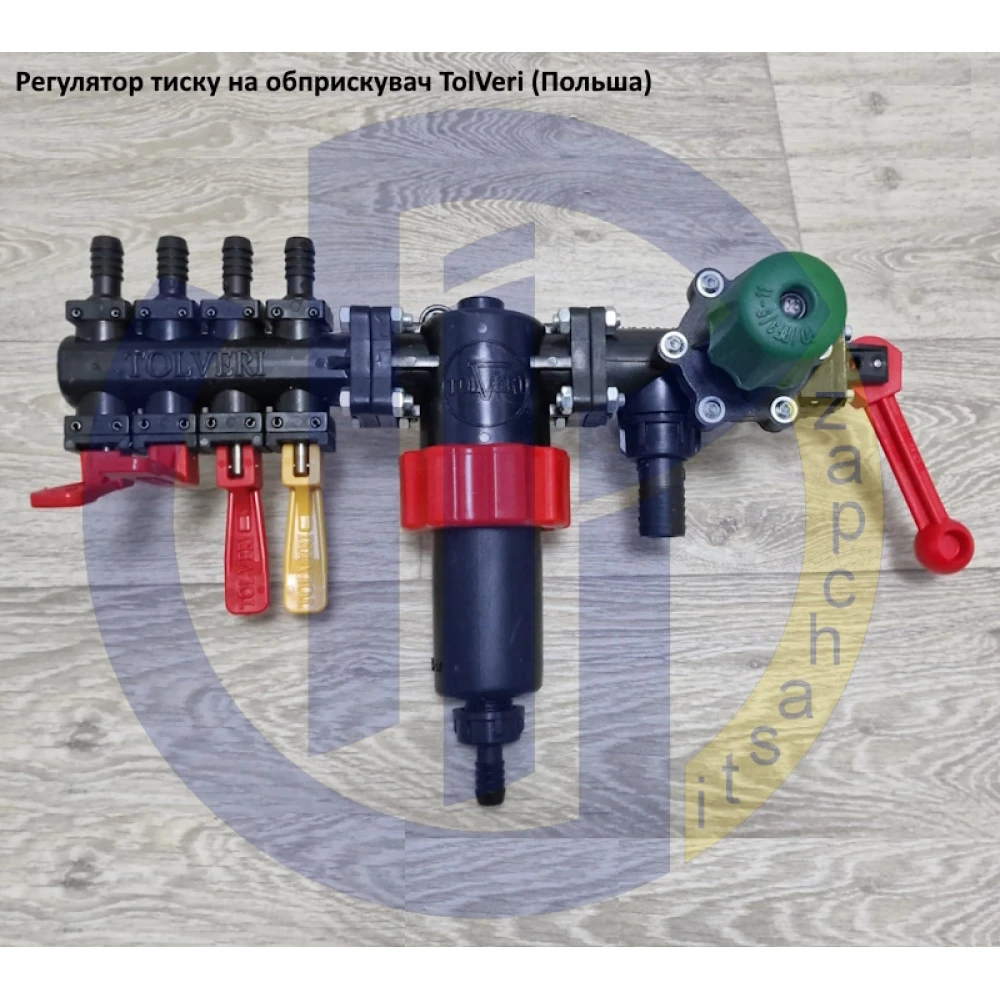  TolVeri регулятор тиску 4-х секційний GRAN 3