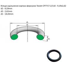 Ущільнення корпуса форсунки CP7717-2/110-BU TeeJet