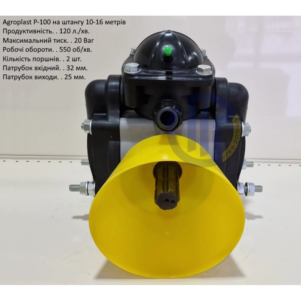  Насос Agroplast P-100 120 л/хв штанга 10-16м
