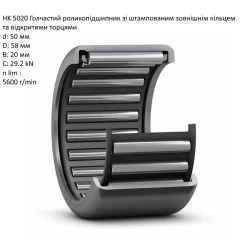 AR135 підшипник передній насоса Annovi Reverberi, 550060