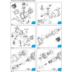 Запчастини на насос AR160, AR185 Annovi Reverberi Запчастини на насос AR160, AR185 Annovi Reverberi