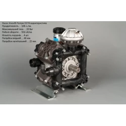  Насос на обприскувач D174 Imovilli Pompe на штангу 21 метр