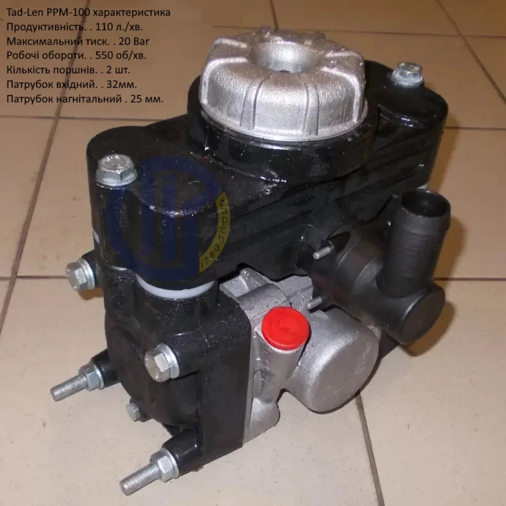  Запчастини на насос Tad-Len PPM-100