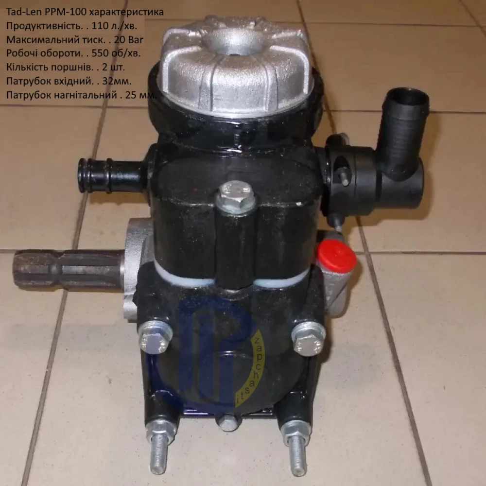  Запчастини на насос Tad-Len PPM-100