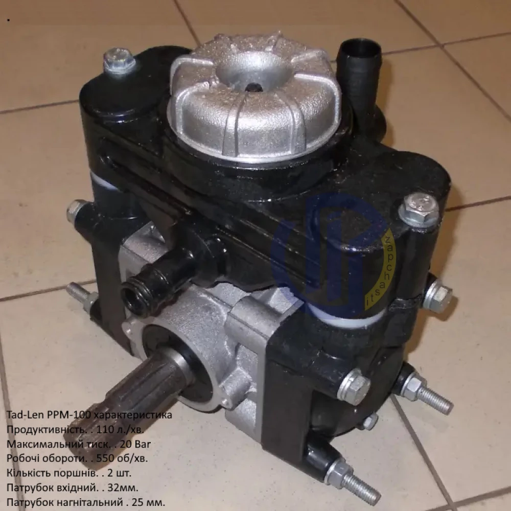  Запчастини на насос Tad-Len PPM-100